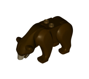 LEGO Dark Brown Bear (13866 / 99964)