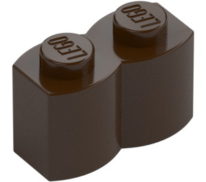 LEGO Dark Brown Brick 1 x 2 Log (30136)