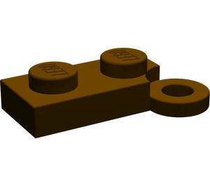 LEGO Dark Brown Hinge Plate 1 x 4 Base (2429)