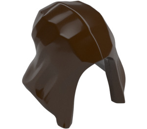 LEGO Dark Brown Hood with Open Bottom (59276)