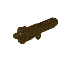 LEGO Dark Brown Large Figure Rifle Cover with Cross Hole (24123)