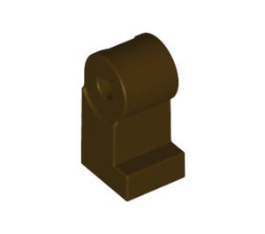 LEGO Dark Brown Leg (Left) (3817)