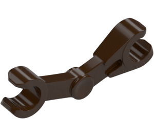 LEGO Dark Brown Minifig Mechanical Bent Arm (30377 / 49754)