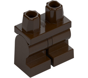 LEGO Dark Brown Minifigure Medium Legs (37364 / 107007)