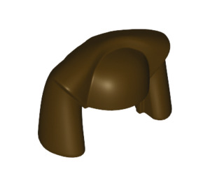 LEGO Dark Brown Nun Headgear (26557 / 52345)
