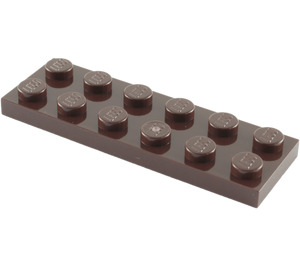 LEGO Marron foncé assiette 2 x 6 (3795)