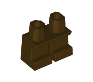 LEGO Dark Brown Short Legs (41879 / 90380)
