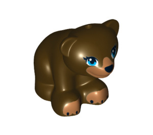 LEGO Dunkelbraun Sitting Bear (15823 / 25445)