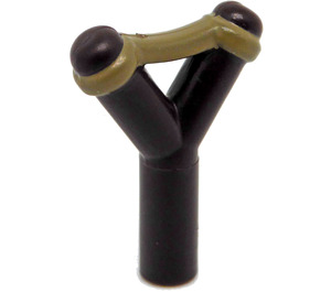 LEGO Dark Brown Slingshot with Dark Tan Band (101017)