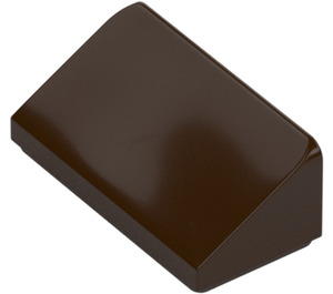 LEGO Dark Brown Slope 1 x 2 (31°) (85984)