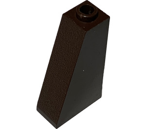 LEGO Marron Foncé Pente 1 x 2 x 3 (75°) avec tenon complètement ouvert (4460)