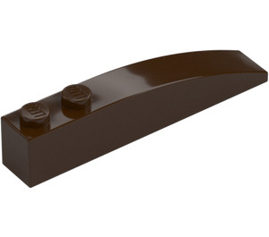 LEGO Dark Brown Slope 1 x 6 Curved (41762 / 42022)