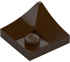 LEGO Dark Brown Slope 2 x 2 Curved with Corner (4190)