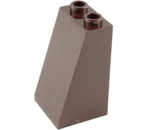 LEGO Dark Brown Slope 2 x 2 x 3 (75°) Hollow Studs, Rough Surface (3684 / 30499)