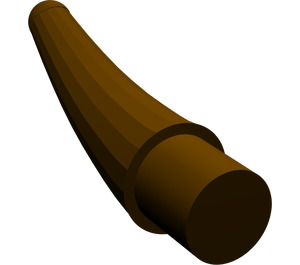LEGO Dark Brown Small Horn (53451 / 88513)