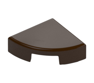 LEGO Dark Brown Tile 1 x 1 Quarter Circle (25269 / 84411)