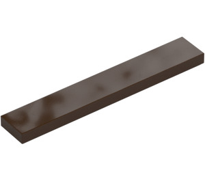 LEGO Dark Brown Tile 1 x 6 (6636)