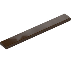 LEGO Dark Brown Tile 1 x 8 (4162)