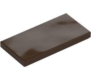 LEGO Dark Brown Tile 2 x 4 (87079)