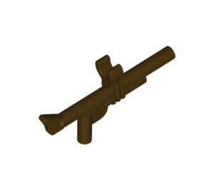 LEGO Dark Brown Tranquilizer Gun with Clip (99809)