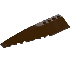 LEGO Dark Brown Wedge 12 x 3 x 1 Double Rounded Left (42061 / 45172)