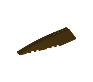 LEGO Dark Brown Wedge 12 x 3 x 1 Double Rounded Left (42061 / 45172)