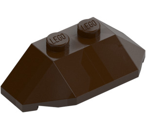 LEGO Dark Brown Wedge 2 x 4 Triple (47759)