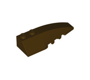 LEGO Dark Brown Wedge 2 x 6 Double Right (5711 / 41747)