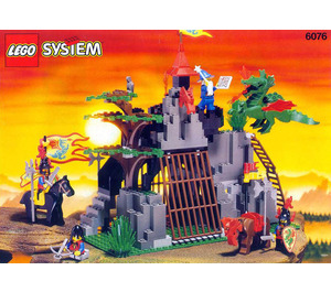 LEGO Dark Dragon's Den Set 6076 Instructions