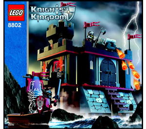 LEGO Dark Fortress Landing 8802 Istruzioni