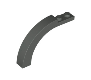 LEGO Dark Gray Arch 1 x 6 x 3.3 with Curved Top (6060 / 30935)