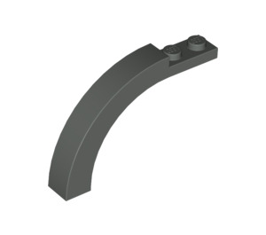 LEGO Gris oscuro Arco 1 x 6 x 3.3 con Parte superior curva (6060 / 30935)