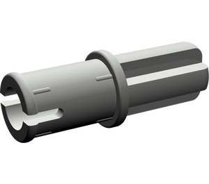 LEGO Dark Gray Axle to Pin Connector with Friction (43093)