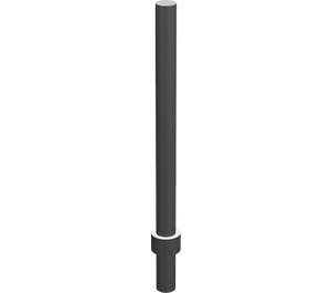 LEGO Dark Gray Bar 6 with Thick Stop (28921 / 63965)