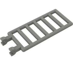 LEGO Dark Gray Bar 7 x 3 with Double Clips (5630 / 6020)