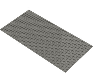 LEGO Donkergrijs Grondplaat 16 x 32 (2748 / 3857)