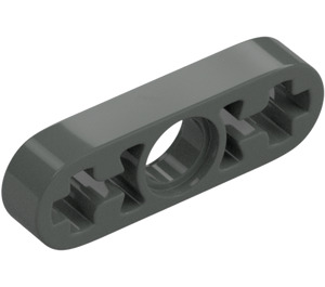 LEGO Dark Gray Beam 3 x 0.5 Thin with Axle Holes (6632 / 65123)