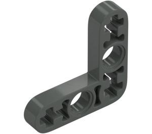 LEGO Dark Gray Beam 3 x 3 x 0.5 Bent 90 Degrees L Shape (32056 / 59605)