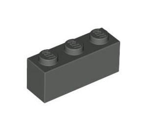 LEGO Dunkelgrau Backstein 1 x 3 (3622 / 45505)