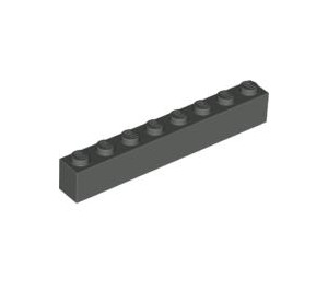 LEGO Dark Gray Brick 1 x 8 (3008)