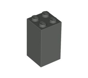 LEGO Gris foncé Brique 2 x 2 x 3 (30145)