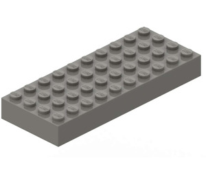 LEGO Gris foncé Brique 4 x 10 (6212)