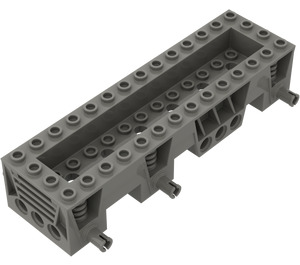 LEGO Dark Gray Car Base 4 x 14 x 2.333 (30642)