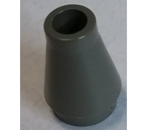 LEGO Dark Gray Cone 1 x 1 with Top Groove (28701 / 59900)