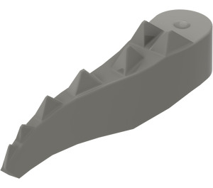 LEGO Dark Gray Crocodile Tail (6028)