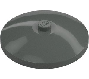 LEGO Dark Gray Dish 4 x 4 (Solid Stud) (3960 / 30065)