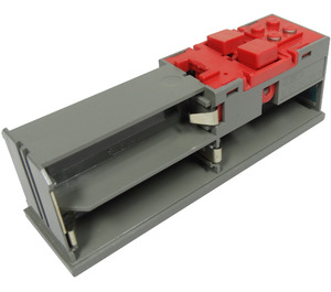 LEGO Donkergrijs Electric 9V Battery Doos 4 x 14 x 4 Onderzijde  (2847)