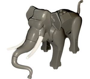 LEGO Donkergrijs Elephant