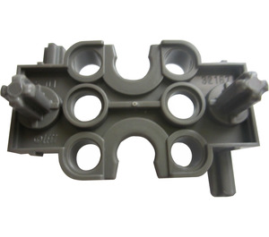 LEGO Dark Gray Gear Box Half (32167)