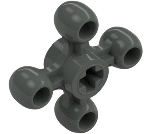 LEGO Dark Gray Gear with 4 Knobs (32072 / 49135)